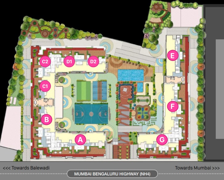 VJ YASHWIN URBO CENTRO location map